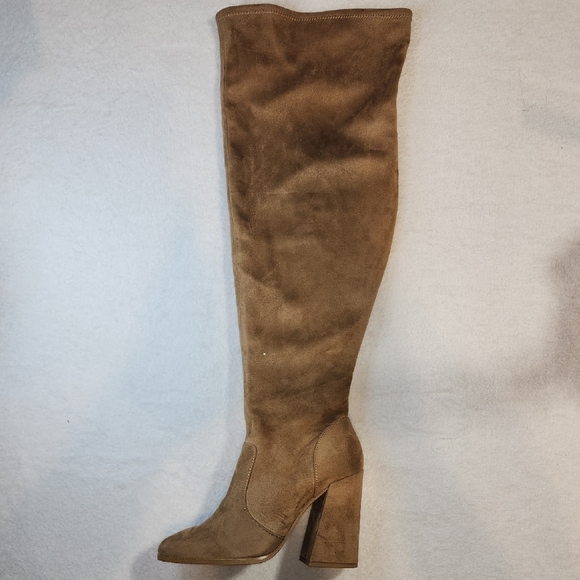 Jessica Simpson Tan Over-the-Knee Boots - Picture 1 of 10